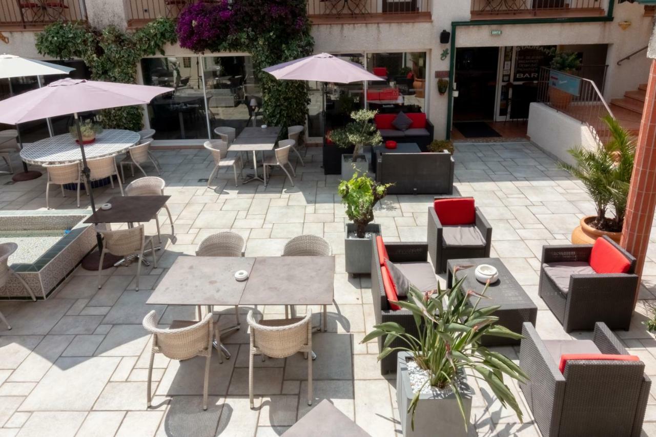 Logis Hotel Les II Mas - Perpignan Sud 卡贝斯塔尼 外观 照片