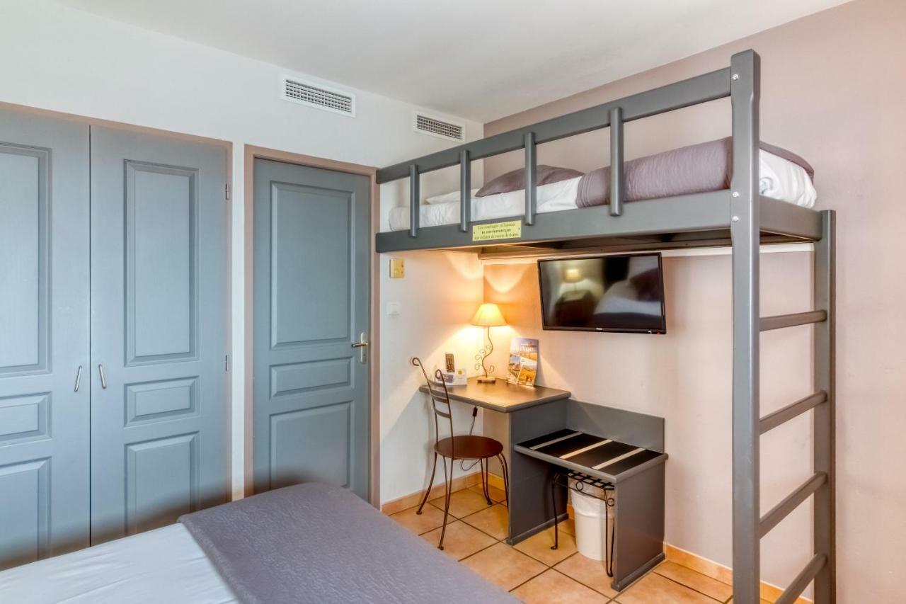 Logis Hotel Les II Mas - Perpignan Sud 卡贝斯塔尼 外观 照片